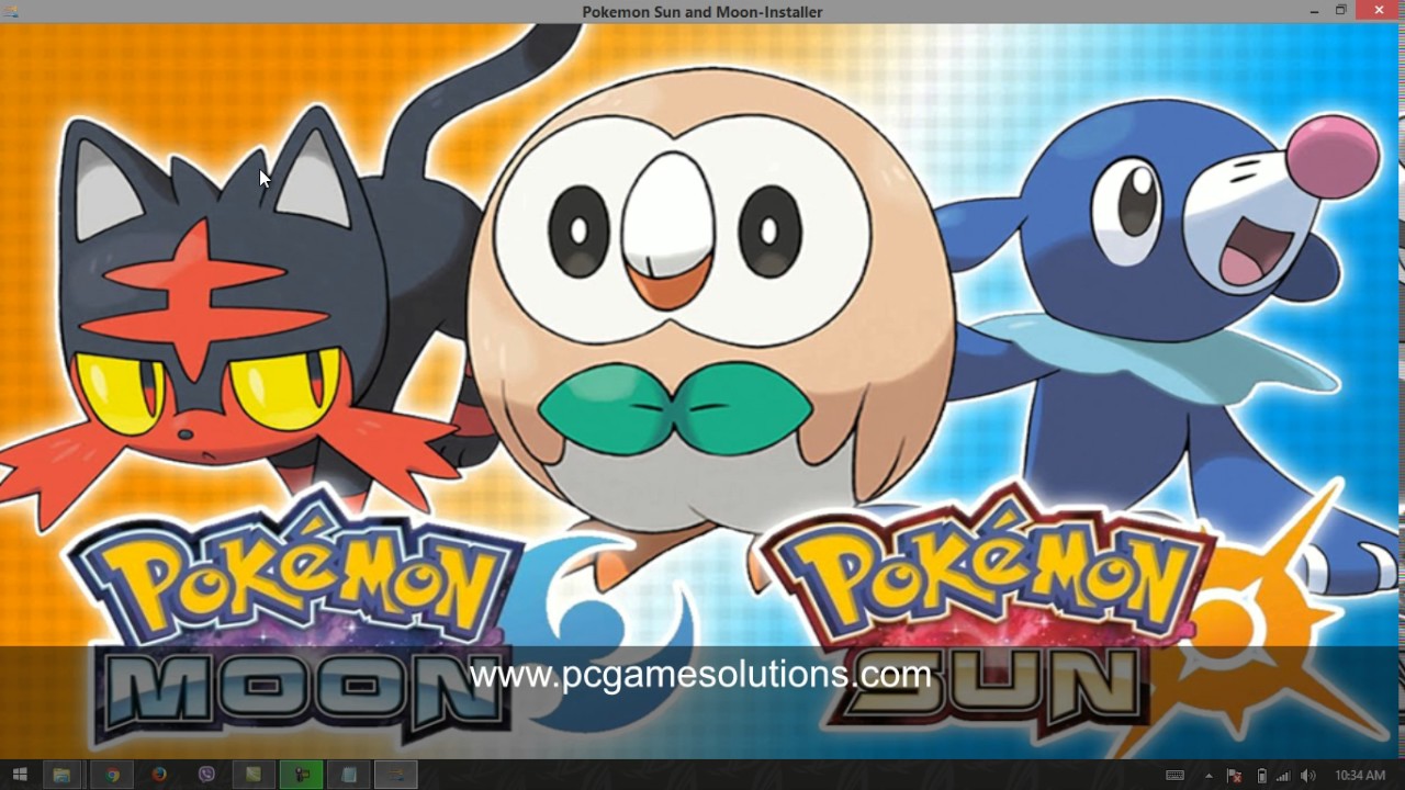 pokemon sun and moon download for pc